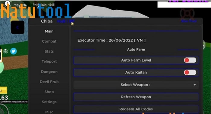 ROBLOX) Cách Hack Blox Fruits 17.3 ANTI BAN 100% : Auto Farm, Farm